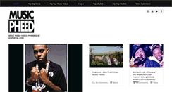 Desktop Screenshot of musicpheed.com